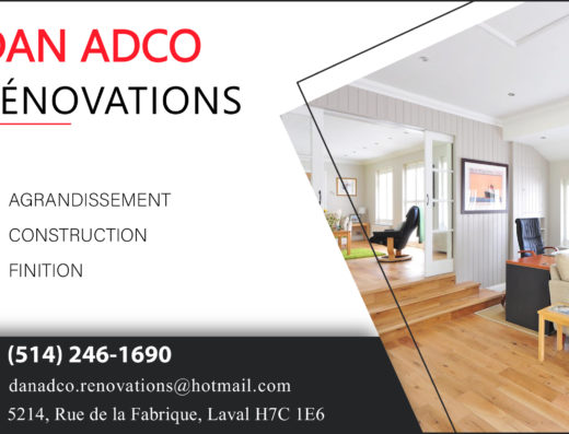 DAN ADCO RÉNOVATIONS INC