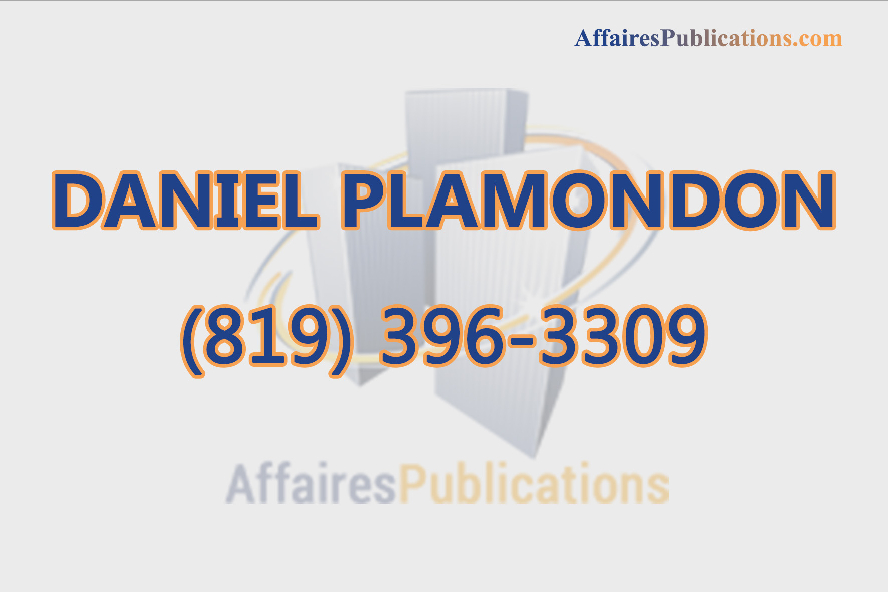 DANIEL PLAMONDON