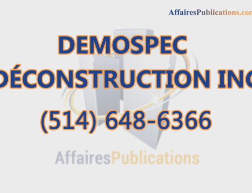 DEMOSPEC DÉCONSTRUCTION INC