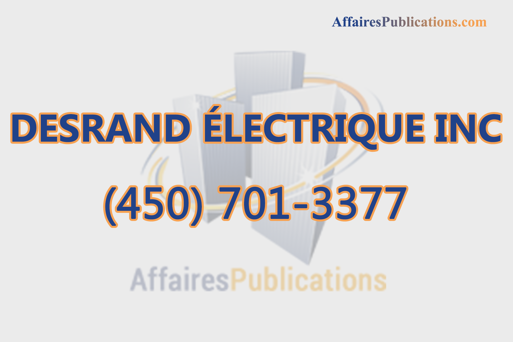DESRAND ÉLECTRIQUE INC