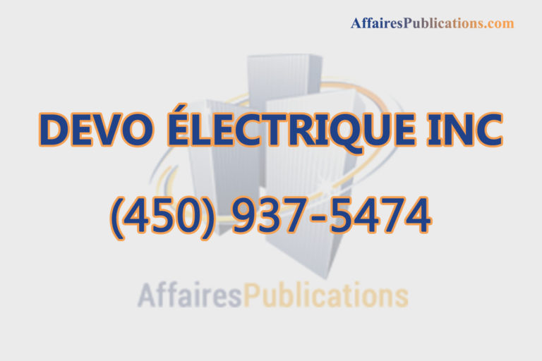 DEVO ÉLECTRIQUE INC