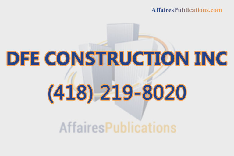 DFE CONSTRUCTION INC