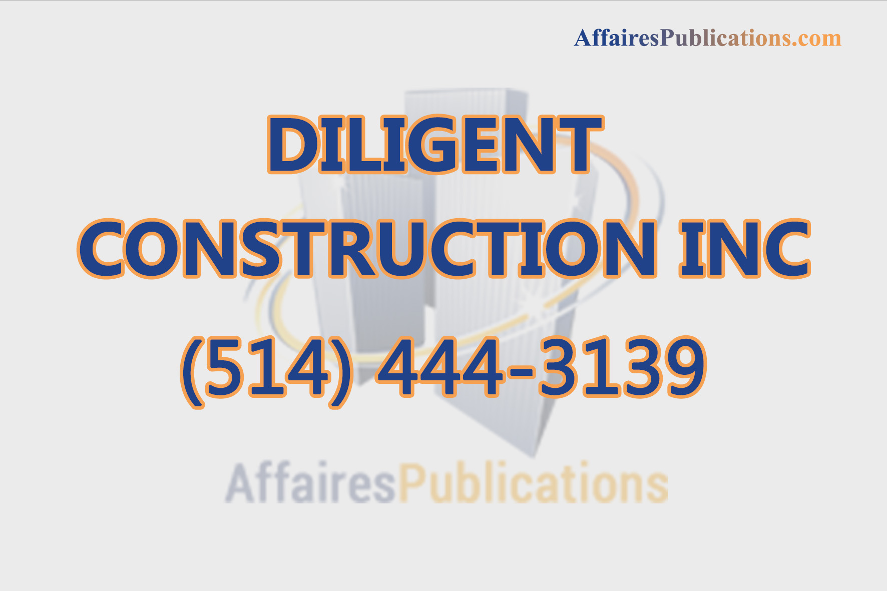 DILIGENT CONSTRUCTION INC