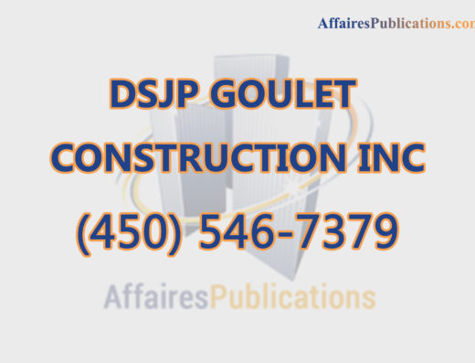DSJP GOULET CONSTRUCTION INC