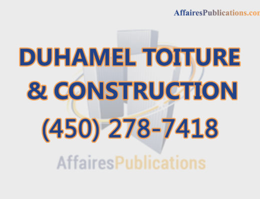 DUHAMEL TOITURE & CONSTRUCTION