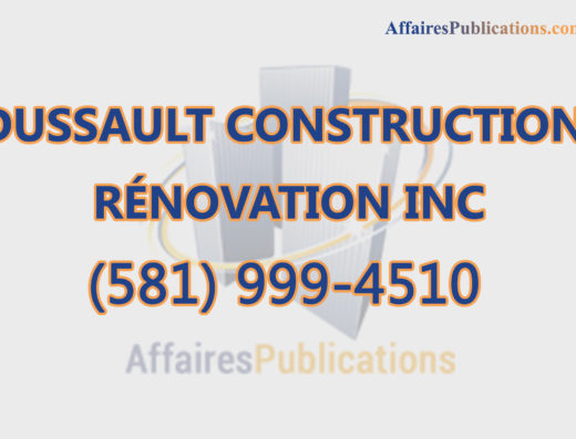 DUSSAULT CONSTRUCTION RÉNOVATION INC