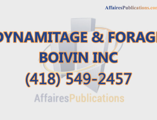 DYNAMITAGE & FORAGE BOIVIN INC