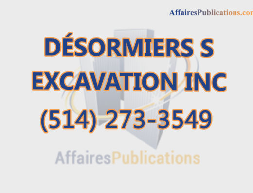 DÉSORMIERS S EXCAVATION INC