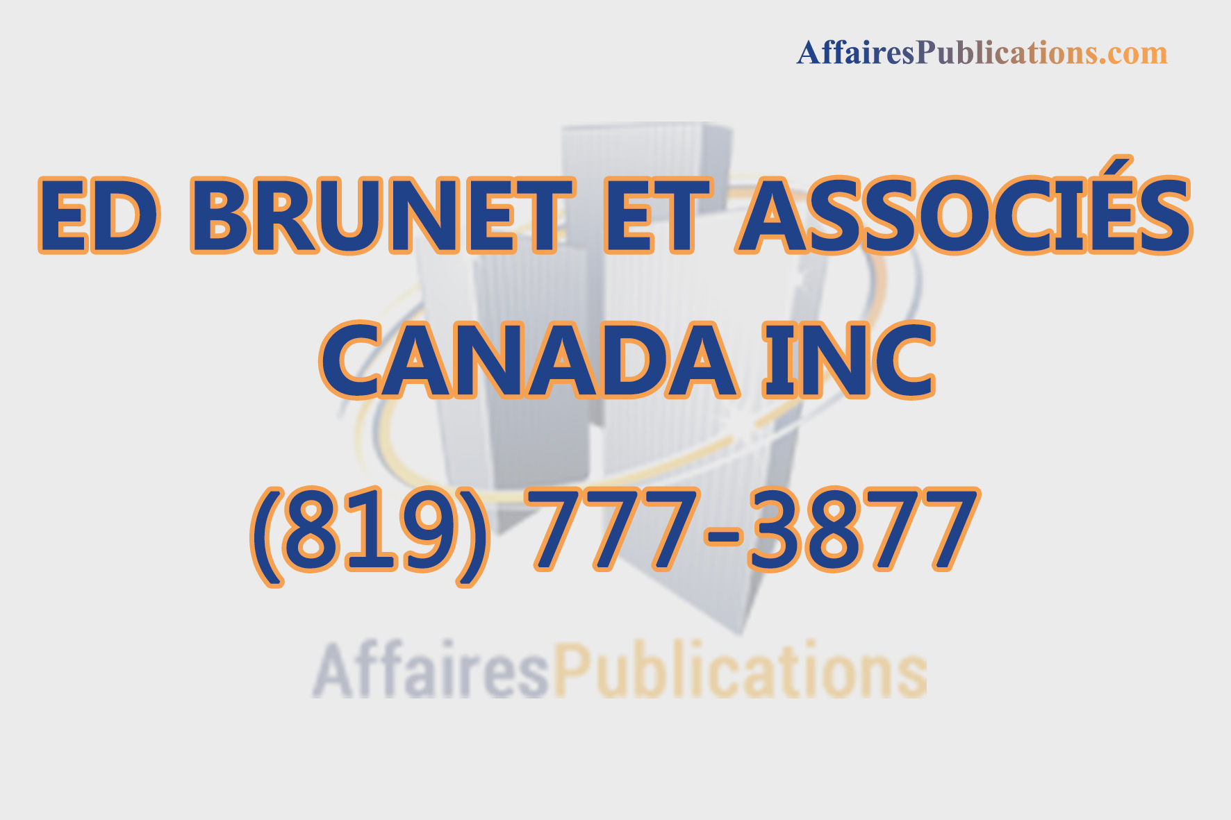 ED BRUNET ET ASSOCIÉS CANADA