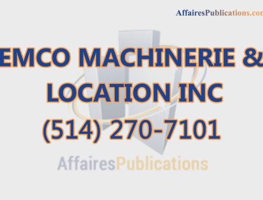 EMCO MACHINERIE & LOCATION INC