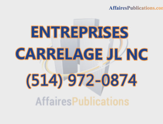 ENTREPRISES CARRELAGE JL INC