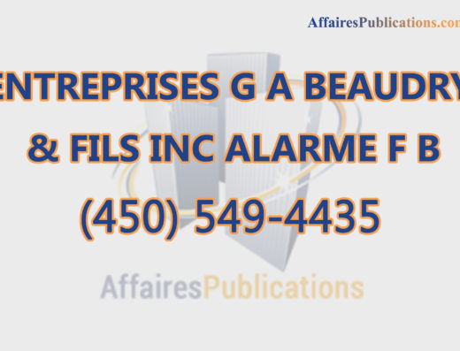 ENTREPRISES G A BEAUDRY & FILS INC ALARME F B