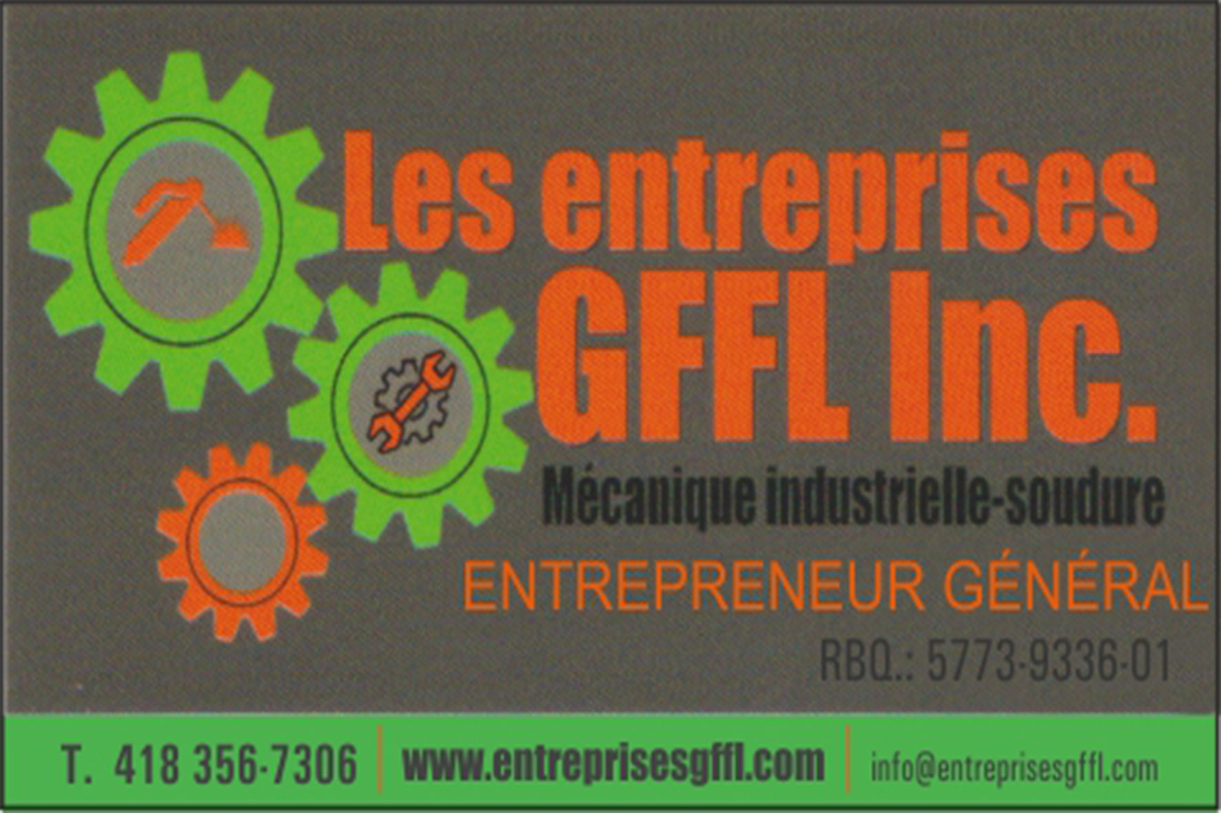 LES ENTREPRISES G F F L INC