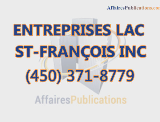 ENTREPRISES LAC ST-FRANÇOIS INC