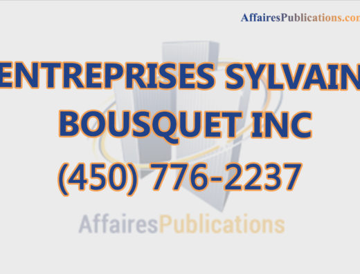 ENTREPRISES SYLVAIN BOUSQUET