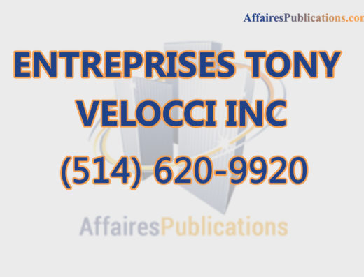 ENTREPRISES TONY VELOCCI INC