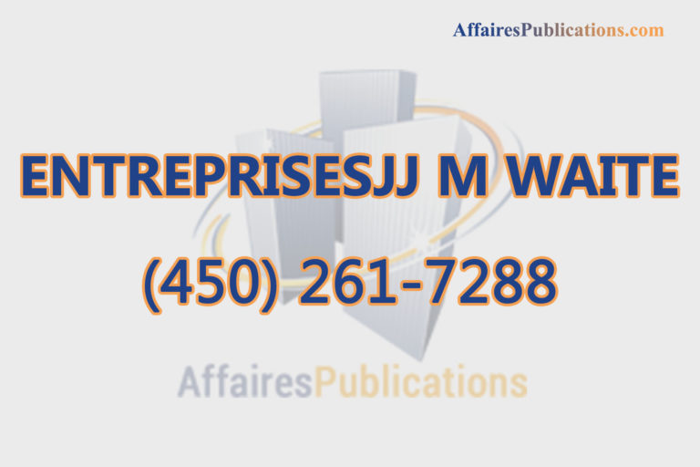ENTREPRISESJJ M WAITE INC