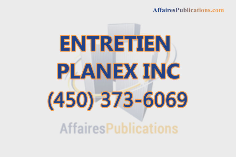 ENTRETIEN PLANEX INC