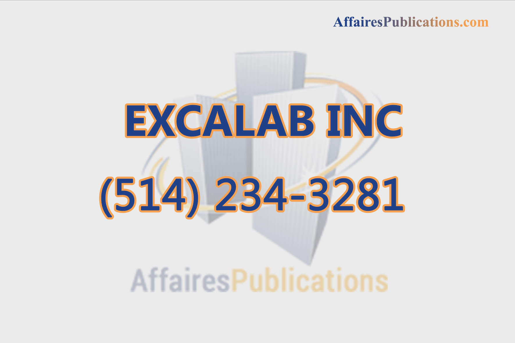 EXCALAB INC