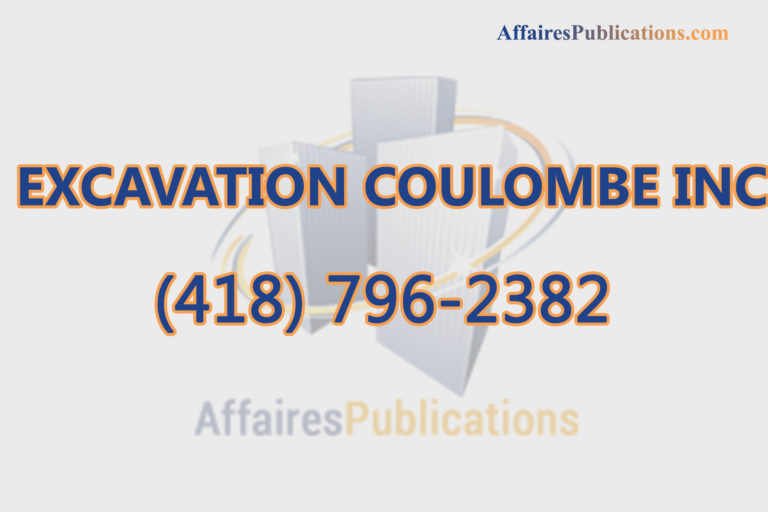 EXCAVATION COULOMBE INC