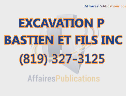 EXCAVATION P BASTIEN ET FILS INC