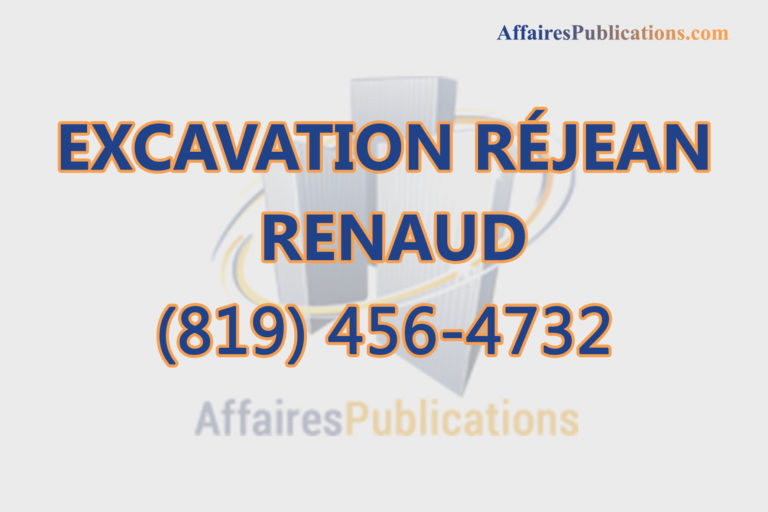 EXCAVATION RÉJEAN RENAUD