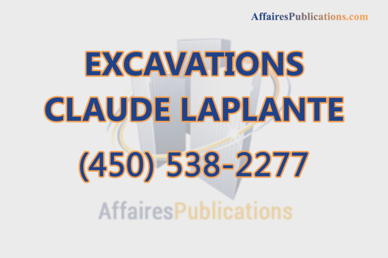EXCAVATIONS CLAUDE LAPLANTE