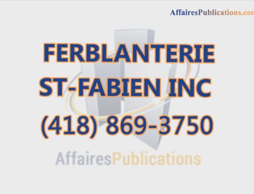 FERBLANTERIE ST-FABIEN INC