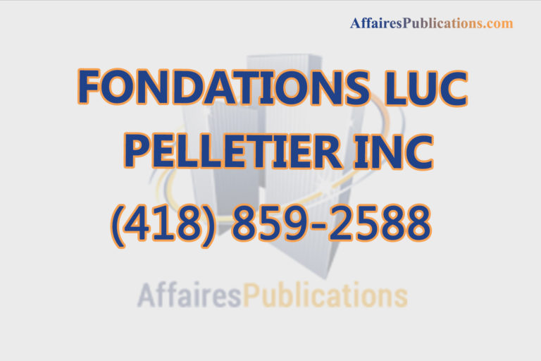 FONDATIONS LUC PELLETIER INC