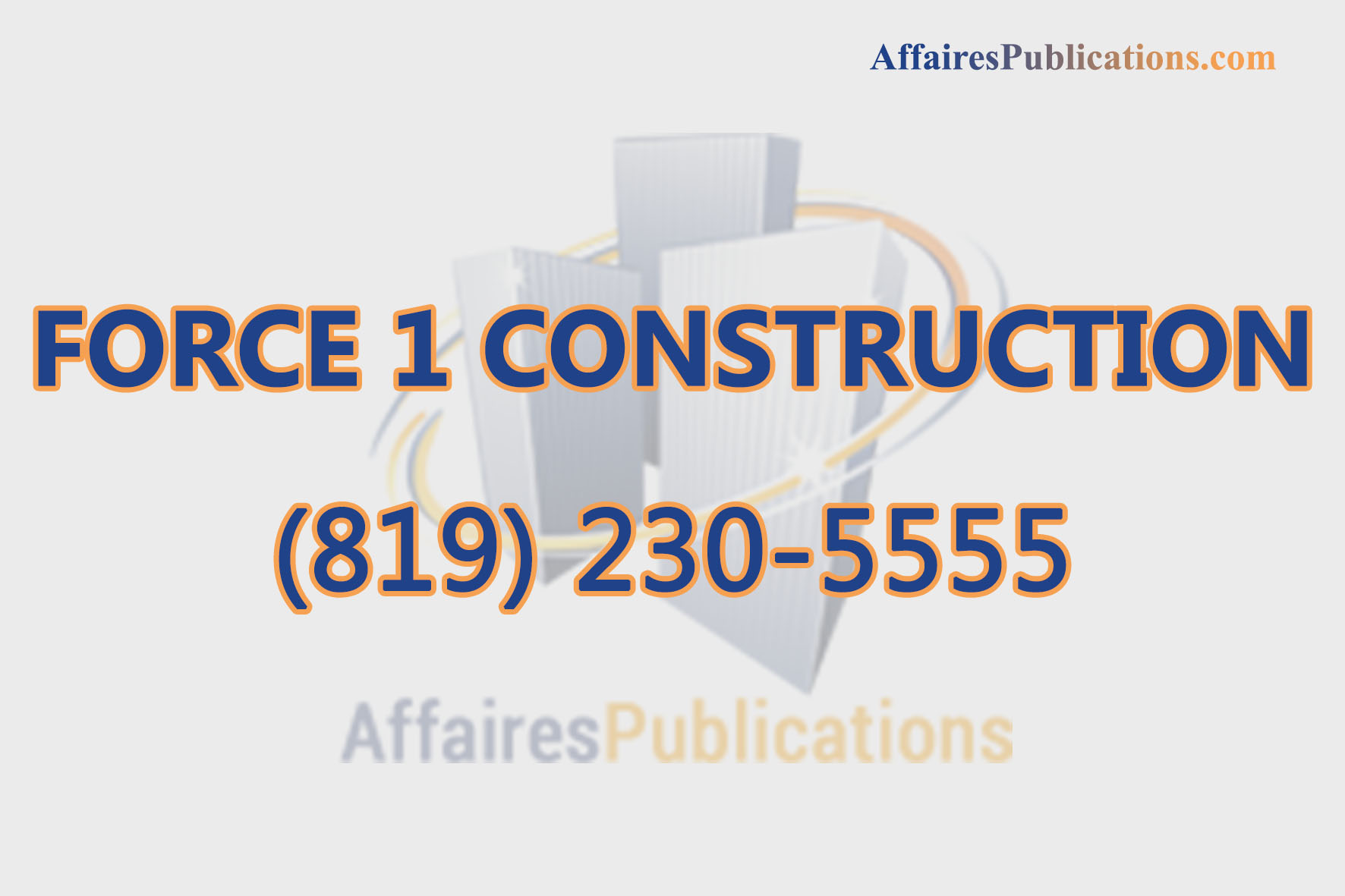 FORCE 1 CONSTRUCTION