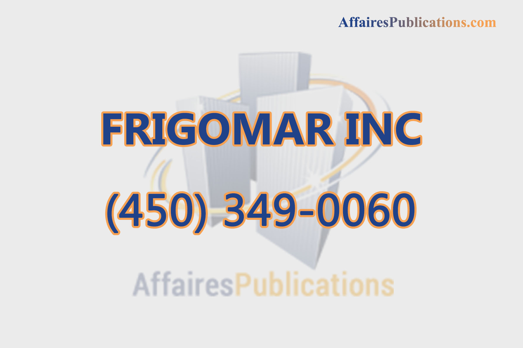 FRIGOMAR INC