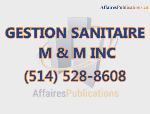GESTION SANITAIRE M & M INC