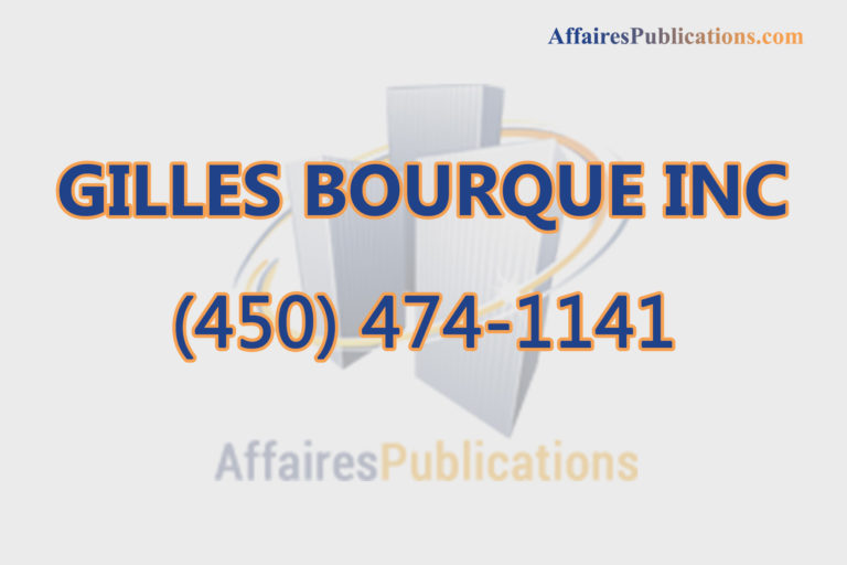 GILLES BOURQUE INC