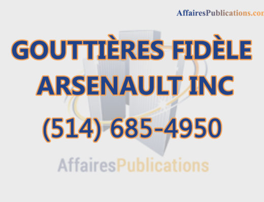 GOUTTIÈRES FIDÈLE ARSENAULT INC