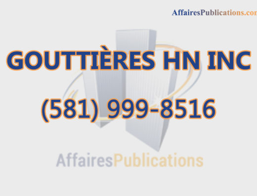 GOUTTIÈRES HN INC