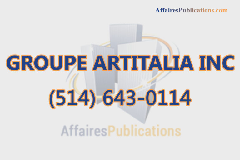 GROUPE ARTITALIA INC