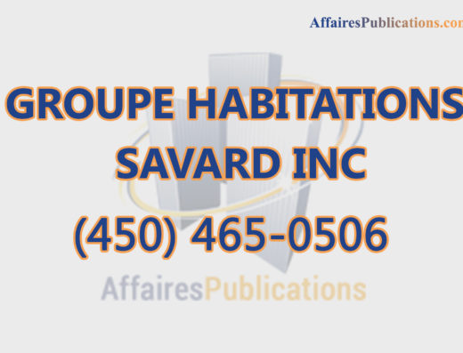 GROUPE HABITATIONS SAVARD INC