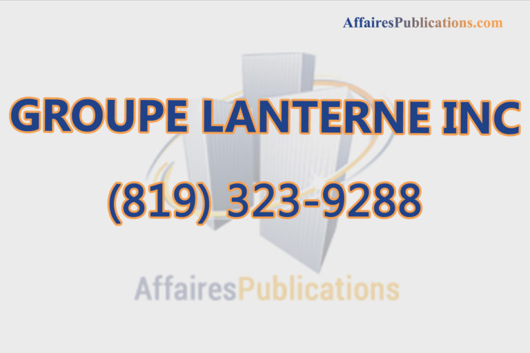 GROUPE LANTERNE INC