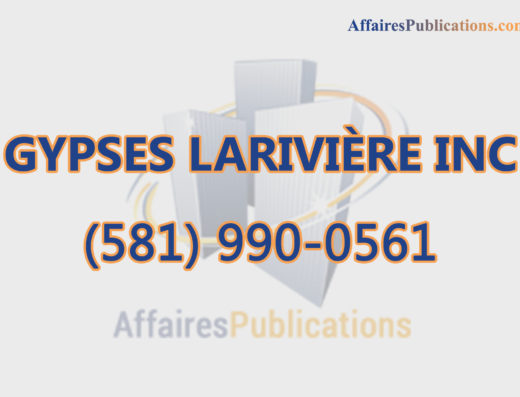 GYPSES LARIVIÈRE INC