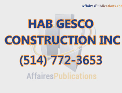 HAB GESCO CONSTRUCTION INC
