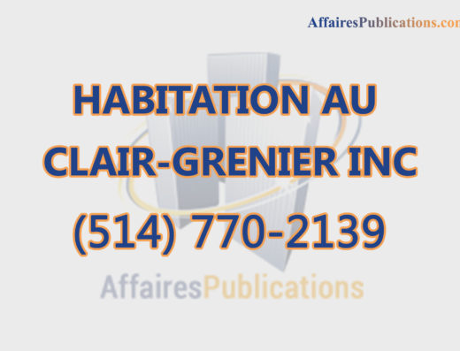 HABITATION AU CLAIR-GRENIER INC
