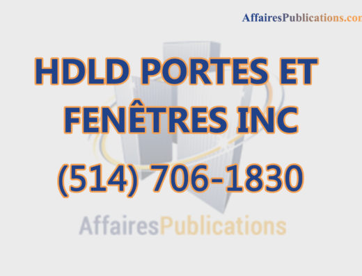 HDLD PORTES ET FENÊTRES INC
