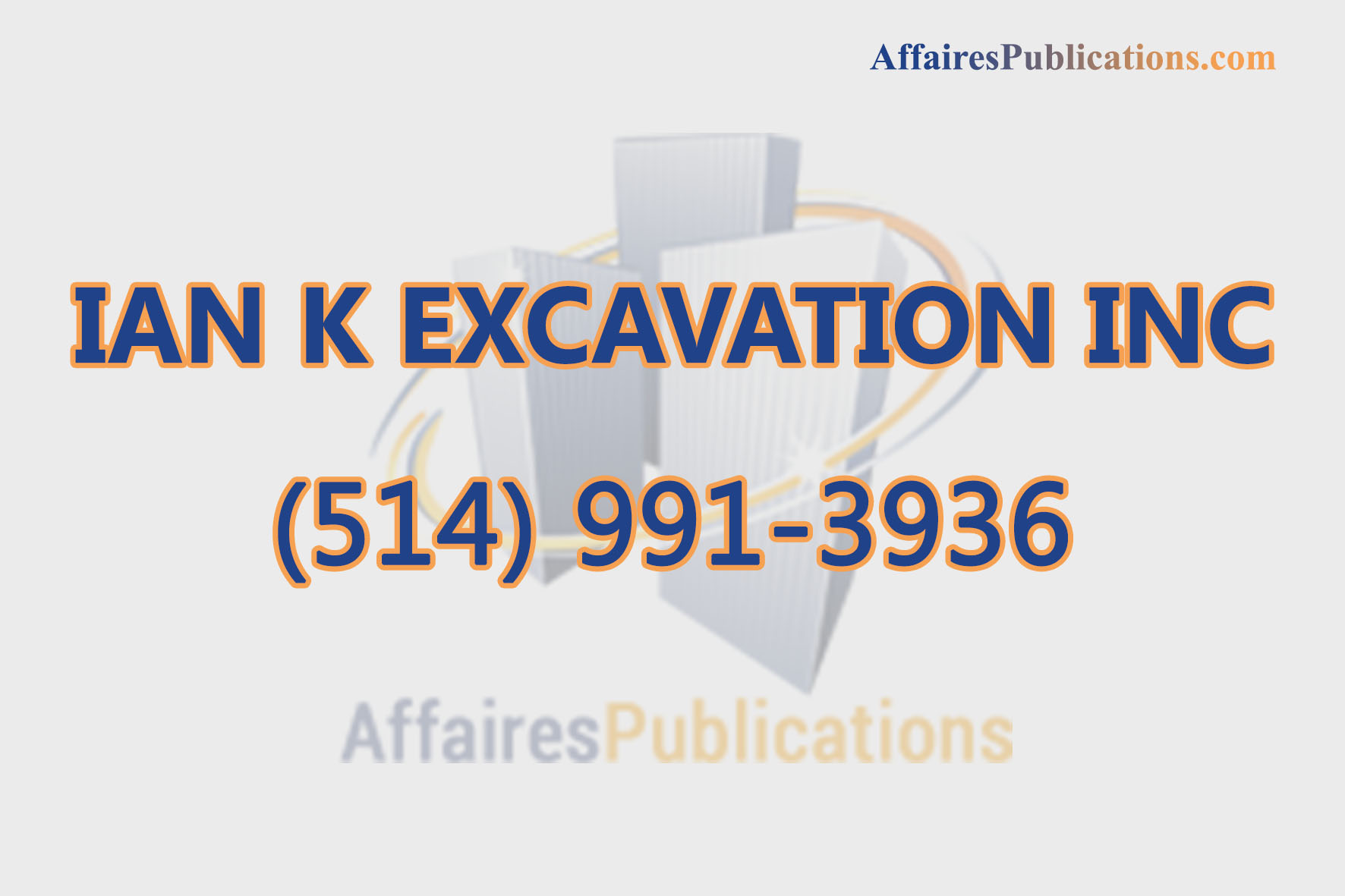 IAN K EXCAVATION INC
