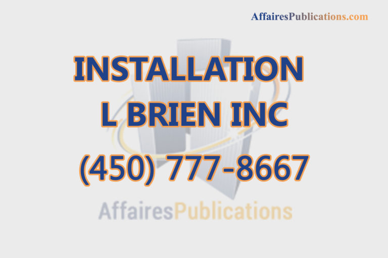 INSTALLATION L BRIEN INC