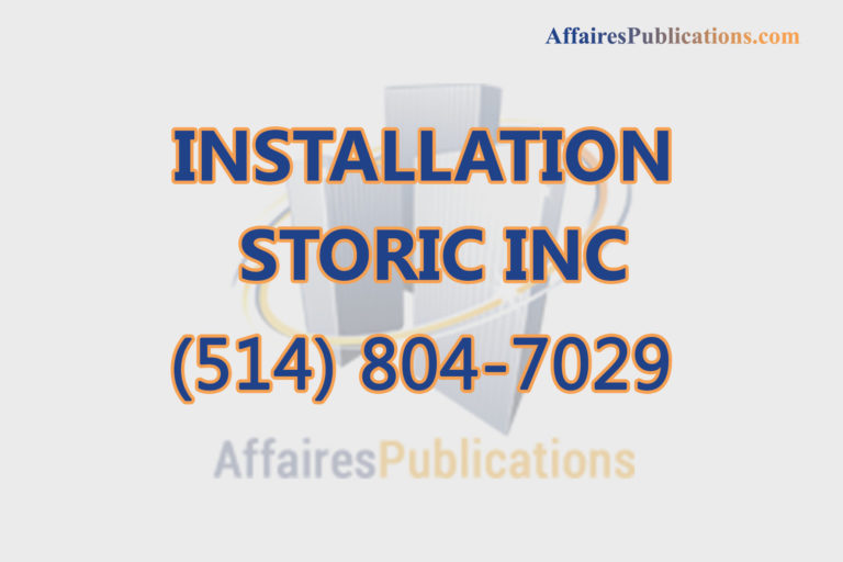 INSTALLATION STORIC INC