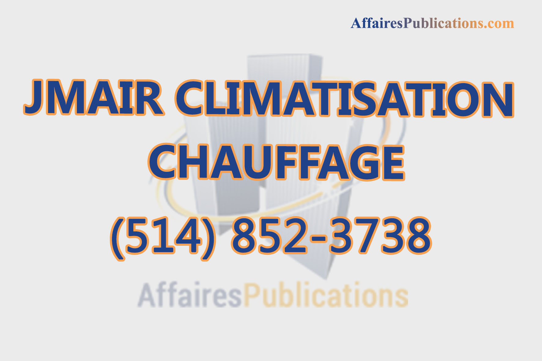 JMAIR CLIMATISATION CHAUFFAGE