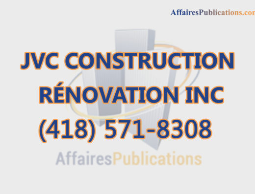 JVC CONSTRUCTION RÉNOVATION