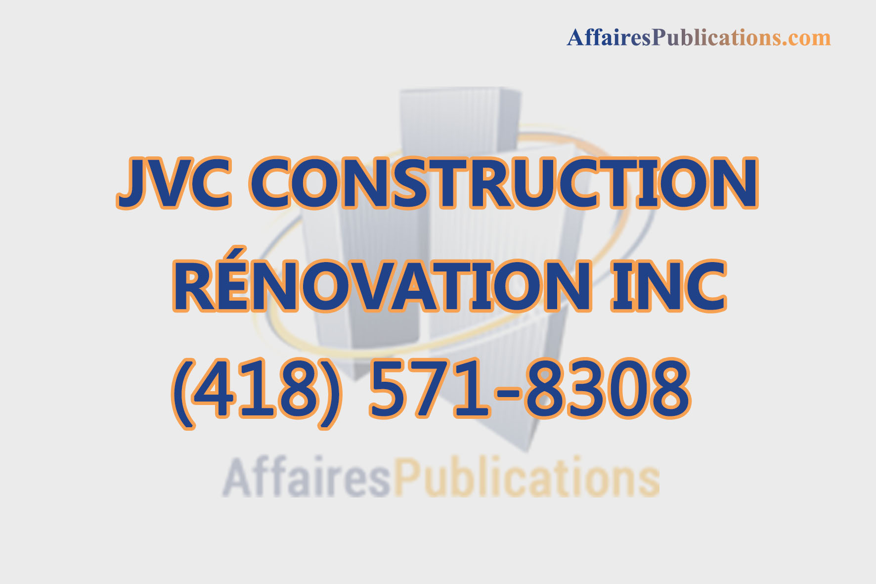 JVC CONSTRUCTION RÉNOVATION