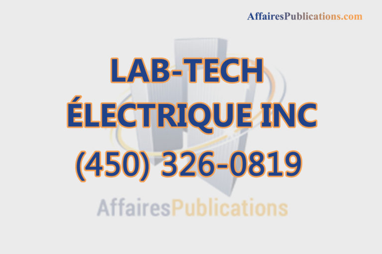 LAB-TECH ÉLECTRIQUE INC