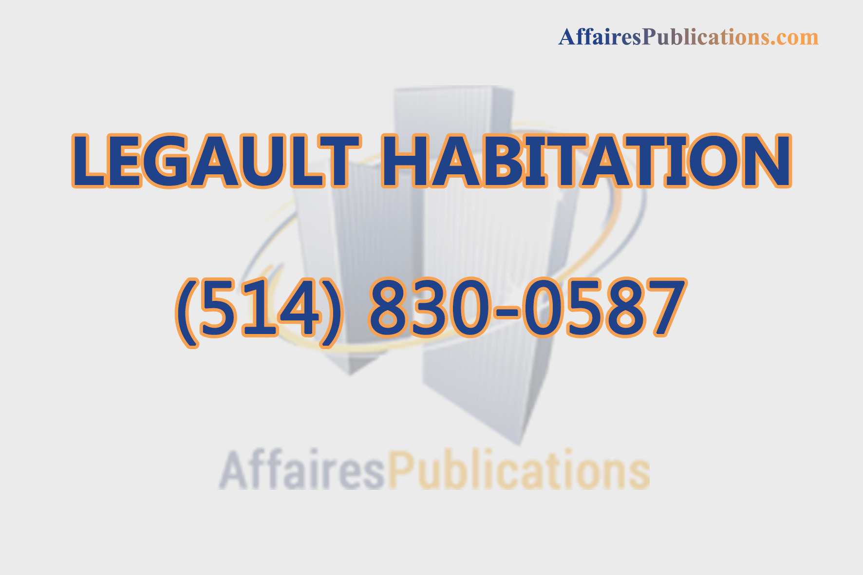LEGAULT HABITATION INC